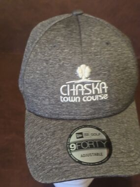 New Era Gray Chaska Town Course 9FORTY Adjustable Hat
